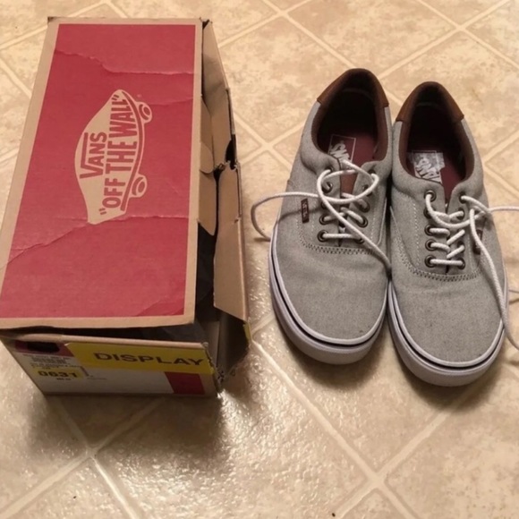 mens grey vans size 9